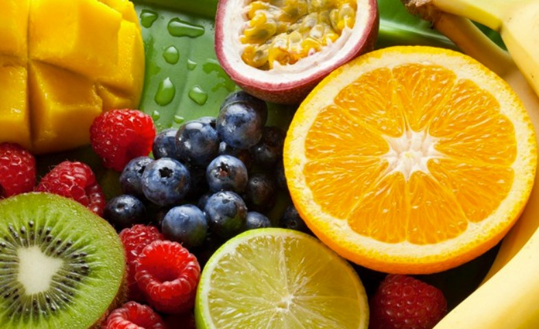 多種富含維他命的健康水果