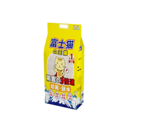 Fuji Cat - 【豆腐貓砂】富士貓之王樣 天然玉米豆乳豆腐貓砂 原味