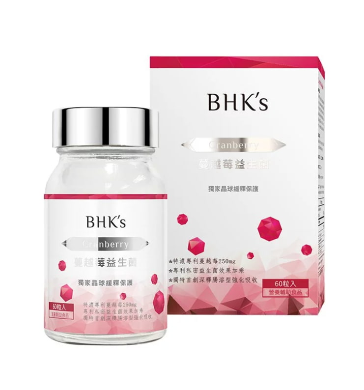 BHK’s紅萃蔓越莓益生菌錠產品圖