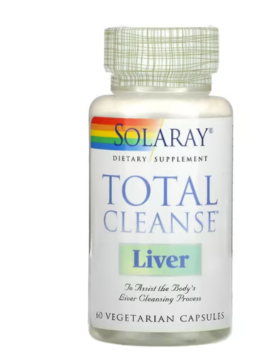 Solaray Total Cleanse肝臟幫助